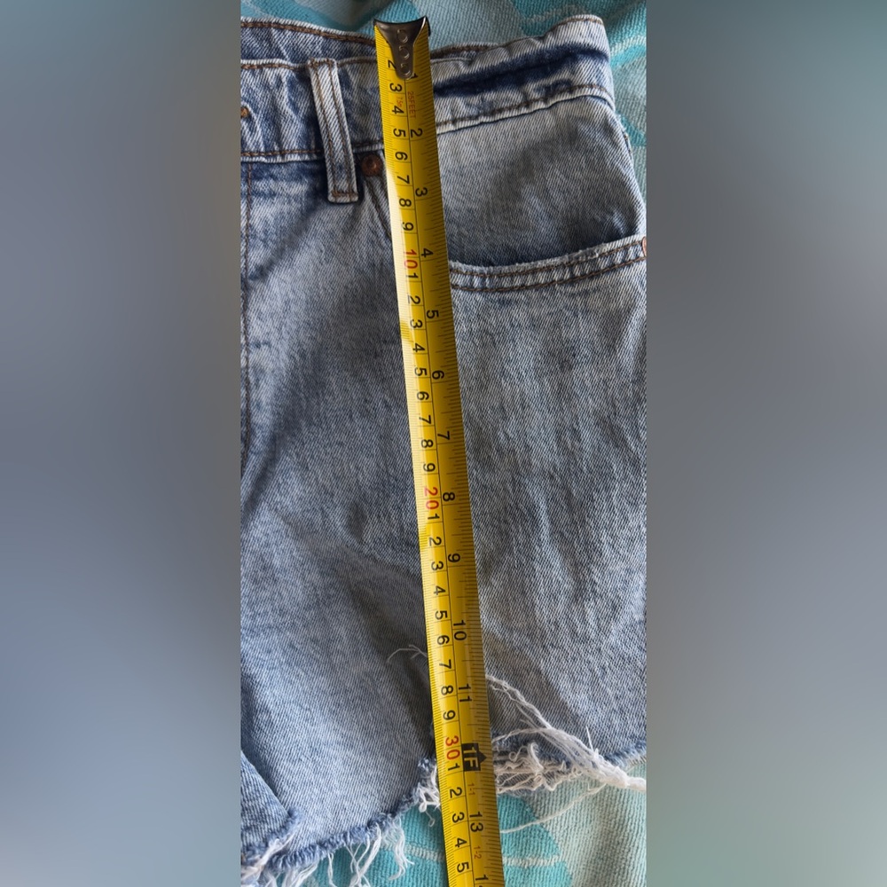 DAZE Tough Love Denim Shorts Size 29 - Picture 12 of 12